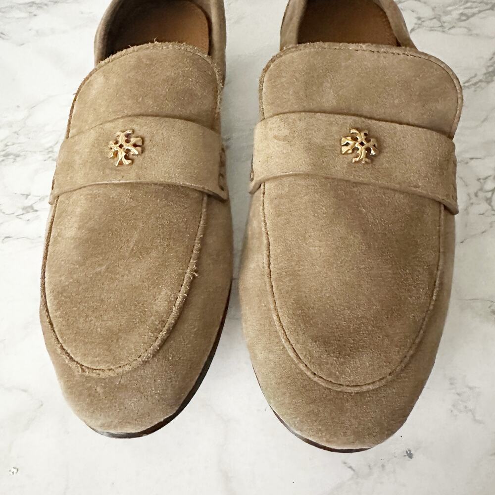 Tory Burch River Rock Suede Ballet Loafers women’s Size 9 excellent condition - Picture 10 of 12